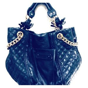 Juicy Couture Quilted Leather Satchel